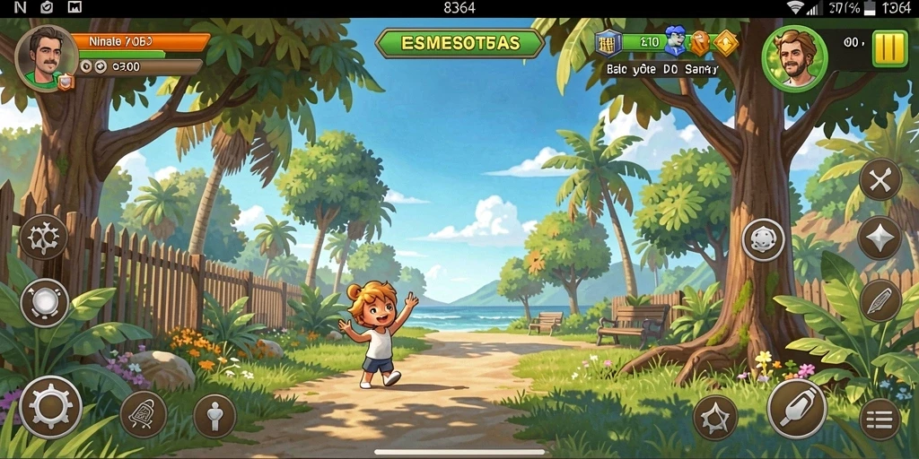 Screenshot menampilkan gameplay 8364 yang menyenangkan dan interaktif.