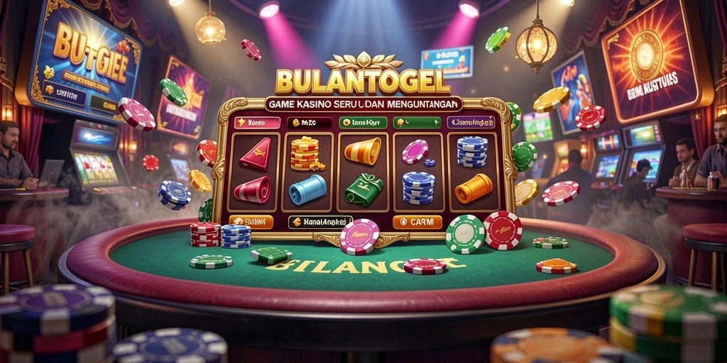 Tampilan menarik dari gameplay Kasino BULANTOGEL yang seru.