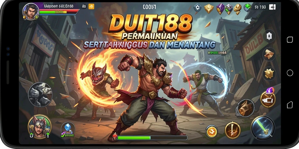 Screenshot gameplay <strong>DUIT188</strong> yang menampilkan aksi pertarungan mendebarkan.