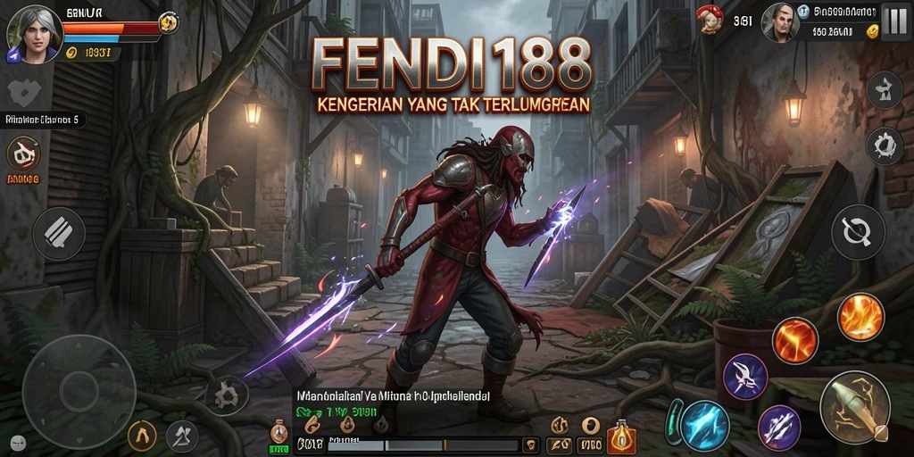 Screenshot gameplay FENDI188 yang menampilkan suasana menegangkan.