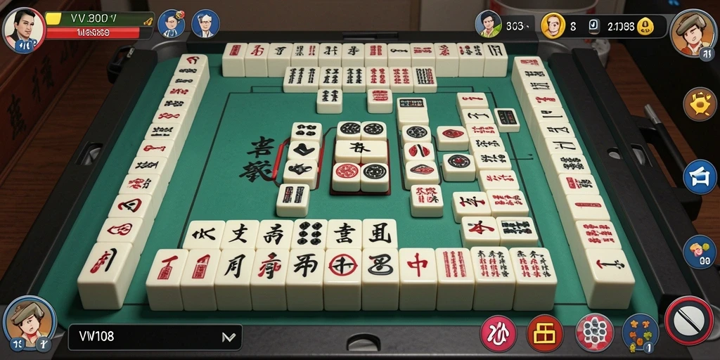 Tampilan gameplay Mahjong di VW108 yang memukau dan menantang.